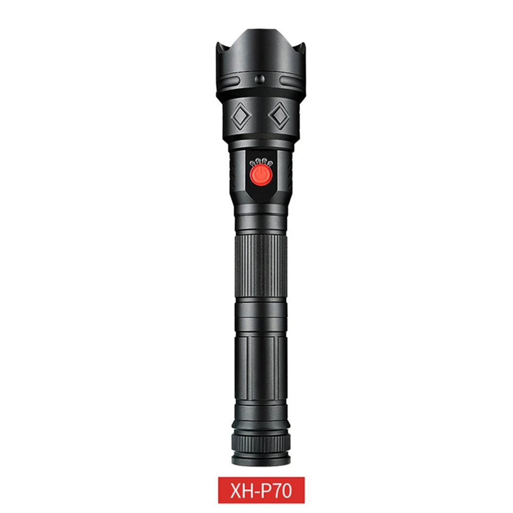 

Telescopic Zoom Light Flashlight Super Bright Outdoor LED Flashlight Rechargeable High Power Camping Flashlight