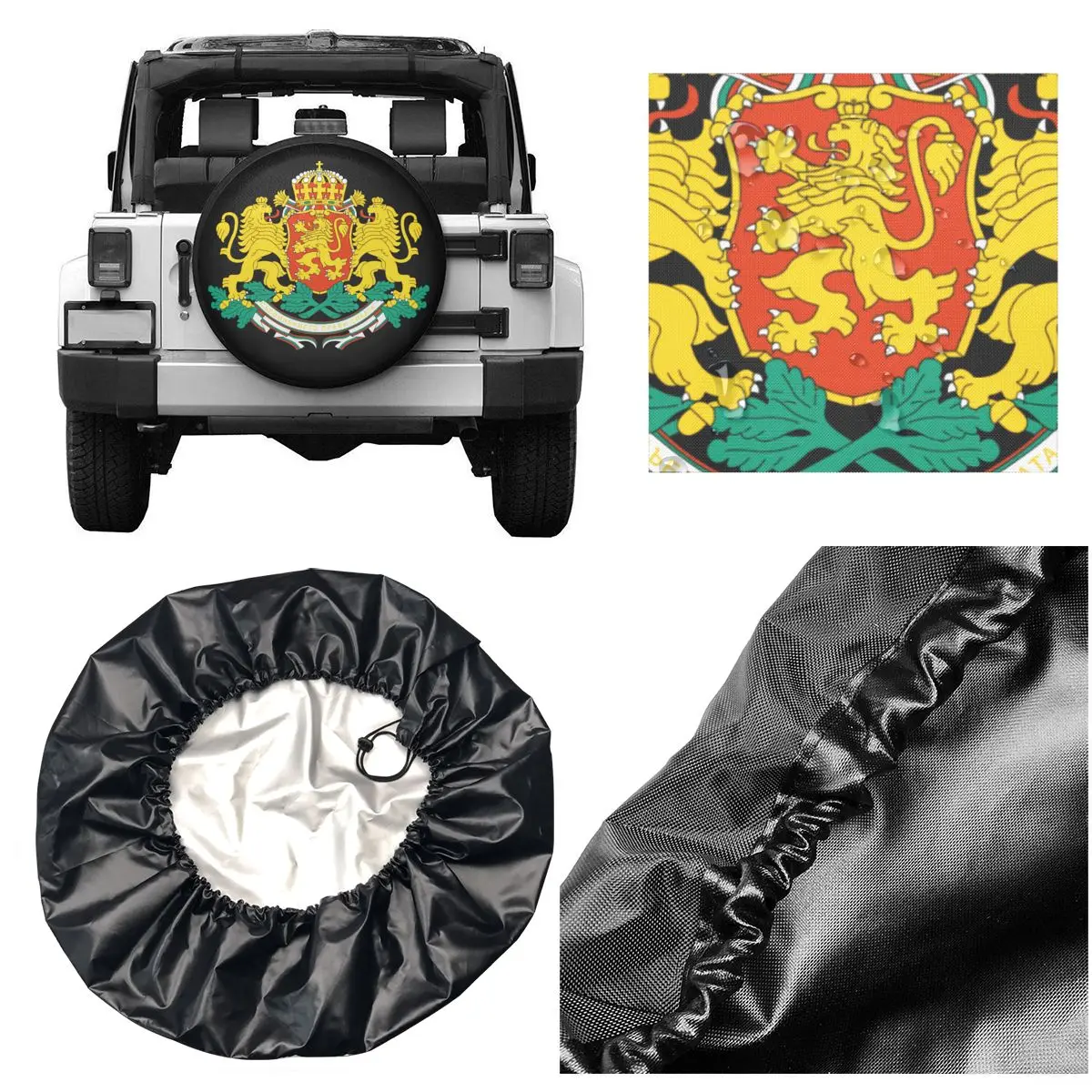 Герб Греции запасной чехол для шин сумка Jeep Pajero греческий флаг пылезащитные