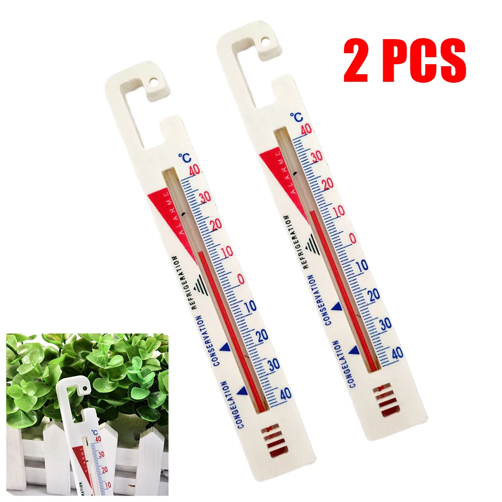 

Freezer Thermometer 2PCS 40°C To -40°C Analogue Garden Indoor & Outdoor Room Weatherproof High Quality Material