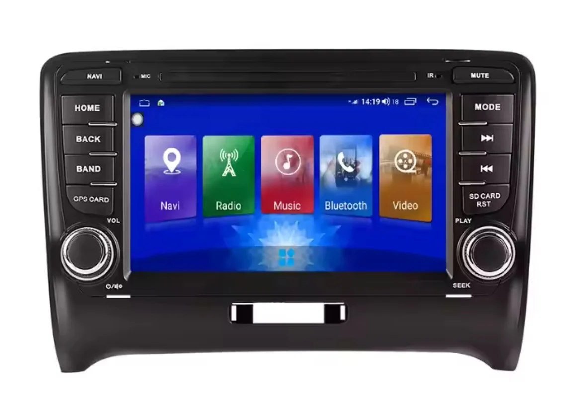 Фото 9 дюймов Android 13 Carply Radio GPS Стерео для Audi TT MK2 8J 2006 2007 2008 2009 2010 2011-2014 Автомобильный мультимедийный плеер Автораadio №4