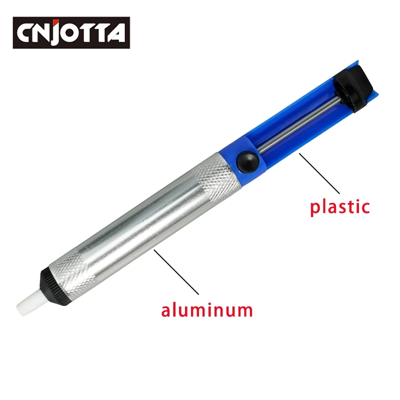 Алюминиевый металлический демонтажный насос всасывающий оловянный пистолет