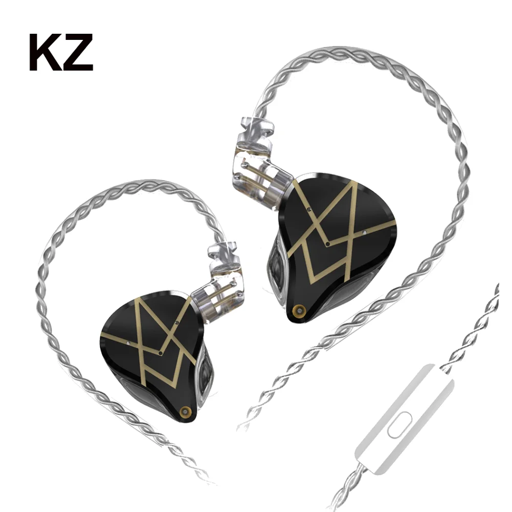 

KZ ASX Headset 20 BA Units HIFI Bass In Ear Monitor balanced armature Earphones Noise Cancelling Earbuds Sport