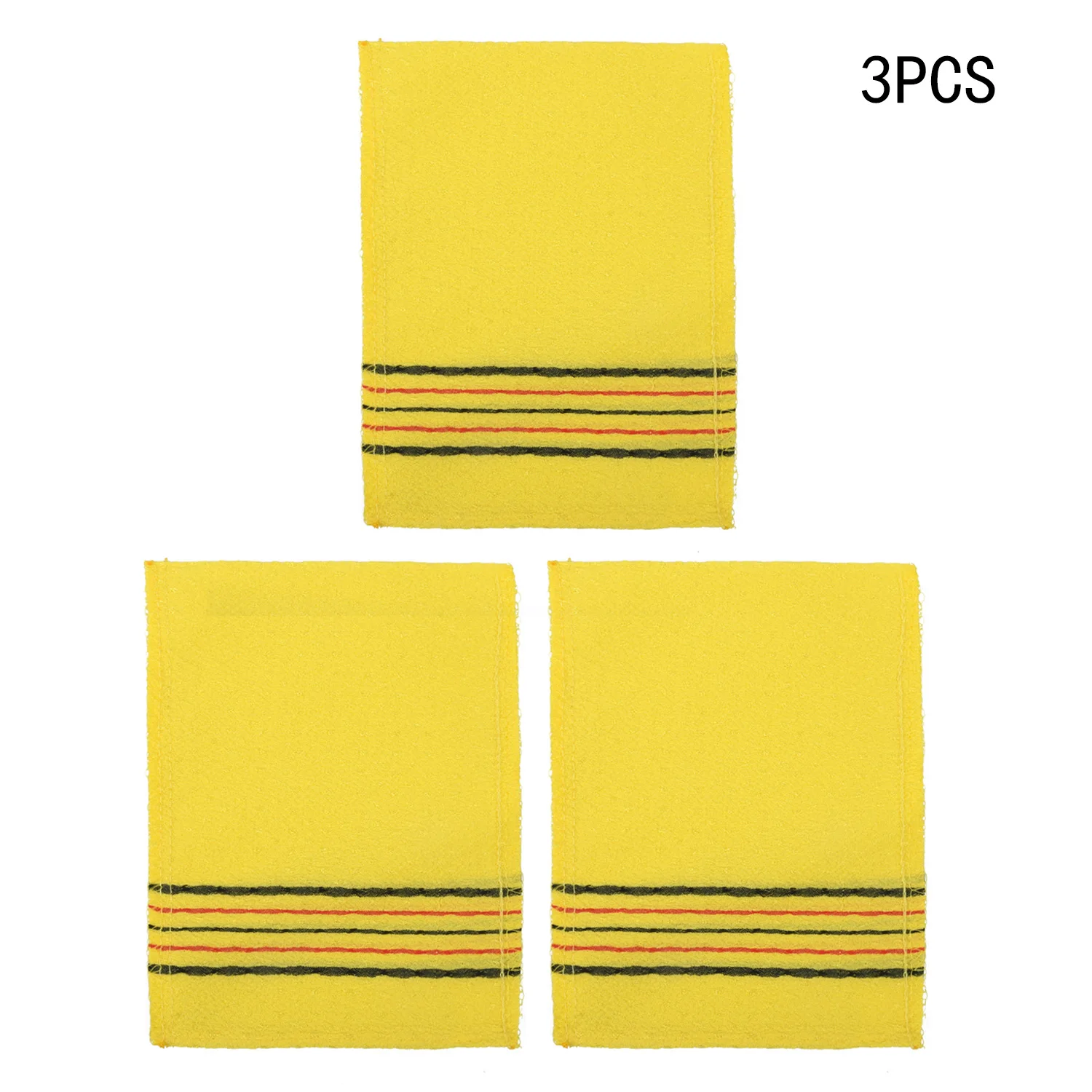 

3/5 Pcs Towel 14x18cm Scrubbing Exfoliating Green Yellow Towel For Dirt Dead Skin Exfoliation Bathing Cleaning For Home Sports