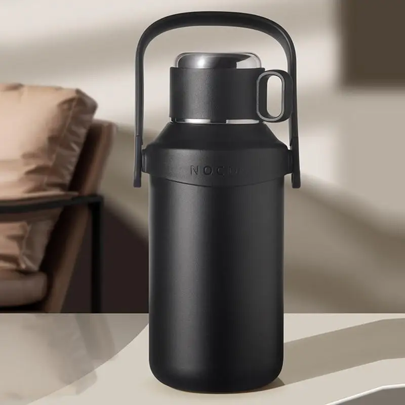 Портативный термос из нержавеющей стали 1200 мл термокружка стакан кофейная чашка