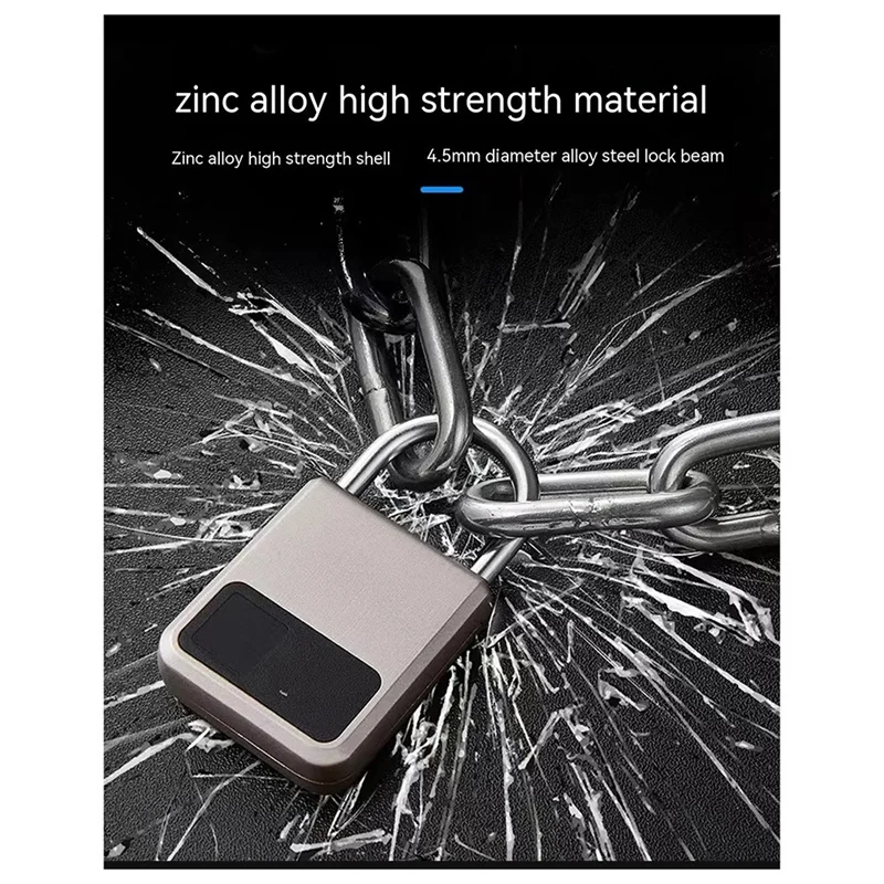 Умная портативная Блокировка приложения Tuya с поддержкой USB-ключей для экстренных