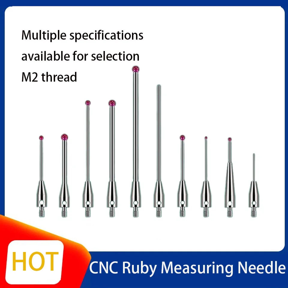 Трехкоординатная измерительная игла рубиновая трехмерная головка 1 три