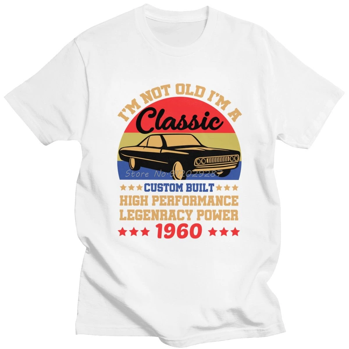 Классическая футболка Urban Im Not Old A Best Gift Idea 1960 на день рождения для мужчин с