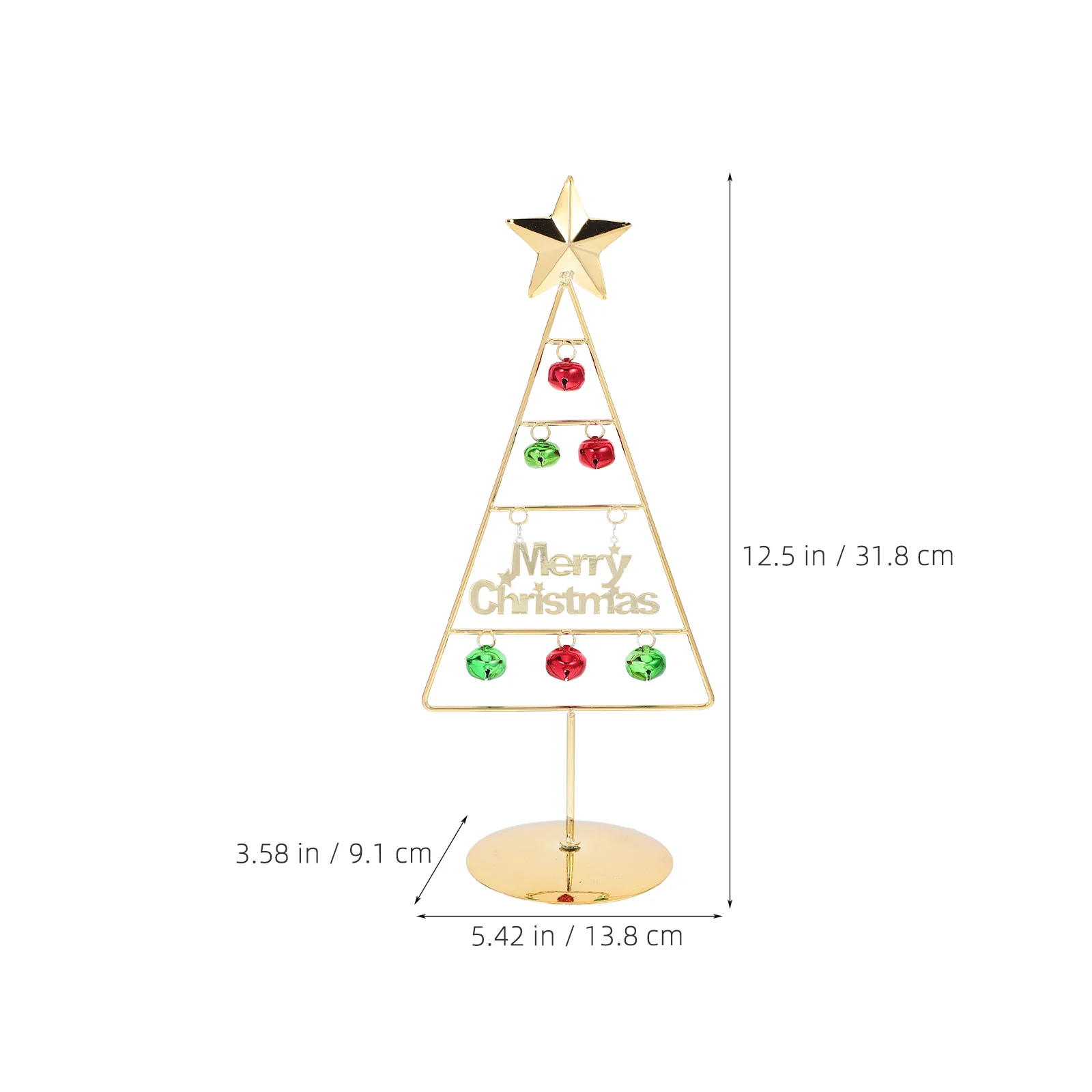 Кованый железный держатель для рождественской елки настенный орнамент