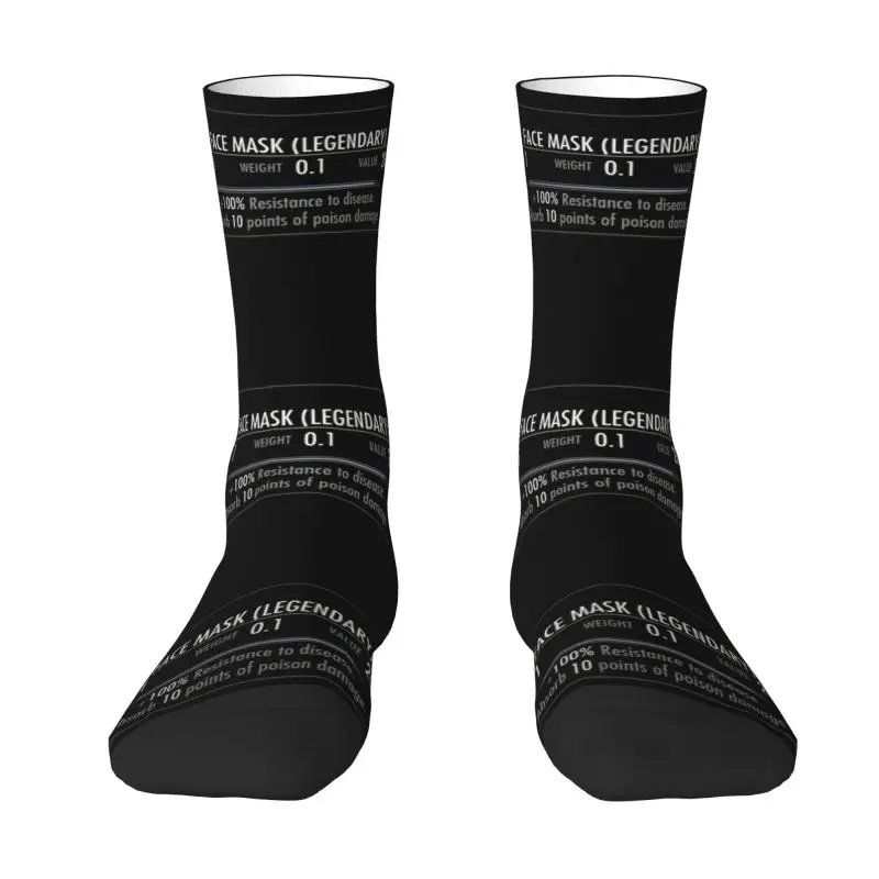 

Kawaii Legendary Socks Men Women Warm 3D Print Skyrim Sports Basketball Socks