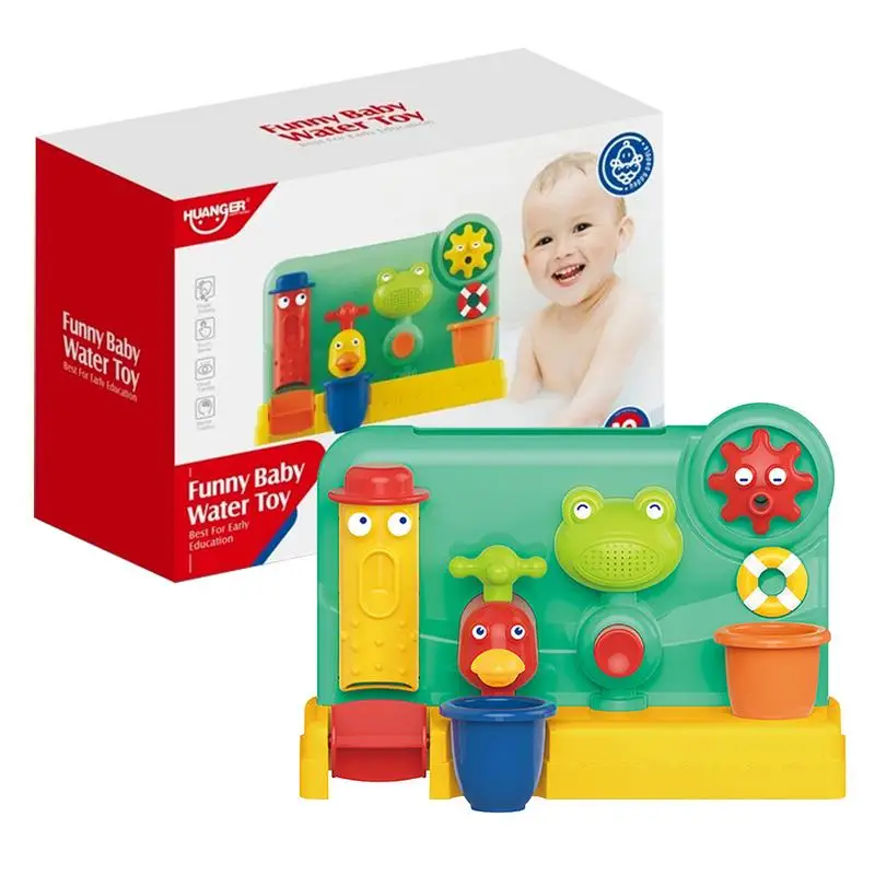 

Baby Bath Spraying Water Toy Interactive Bath Toy For Toddlers Spraying Water Toy With 2 Strong Suction Cups Shower Toy For