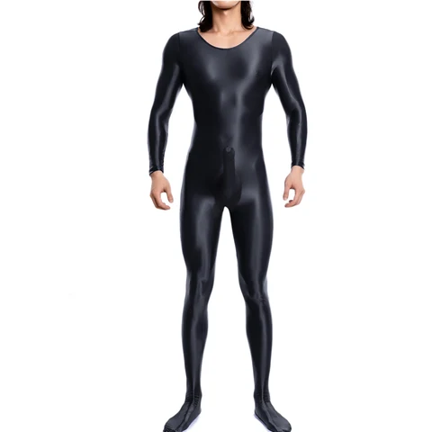 Женские сексуальные глянцевые боди из нейлона