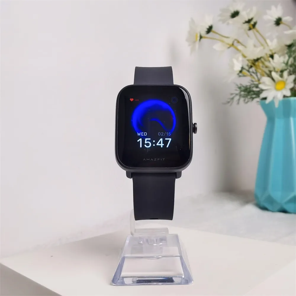 Amazfit-reloj inteligente BIP U, con Bluetooth, 60 +, Modo deportivo, resistente al agua hasta 5atm, control del ritmo cardíaco, 95New Exhibition