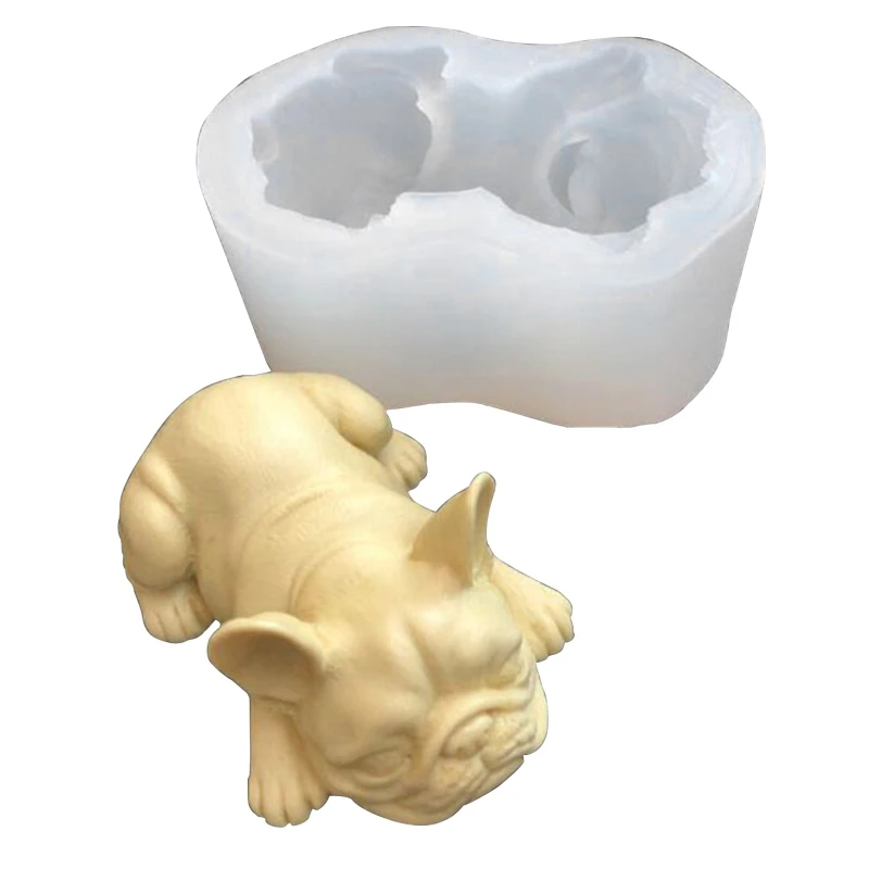 

Puppy Shar Pei Shape Cookie Cutters Silicone 3D Bakeware Tools Easy to Use Clean