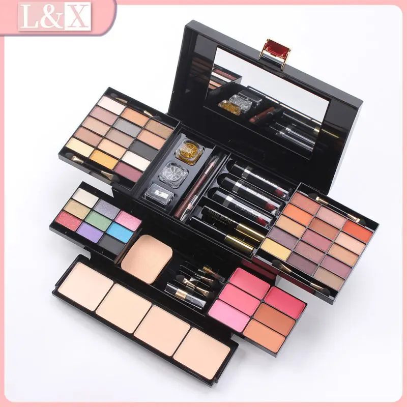

MISS ROSE 39 Color Matte Eyeshadow Box Cosmetic Case Blush Highlighter Multi-function Trimming Palette Makeup Palette Set