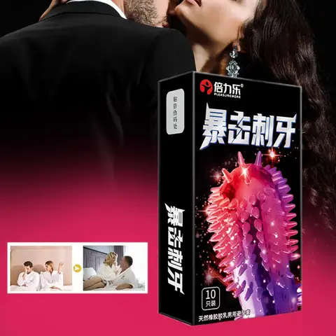 Презервативы с большими шипами, коралловый ультратонкий презерватив, рукава для пениса, вагинальная стимуляция, резиновый латексный презерватив в горошек, секс-игрушка, дропшиппинг