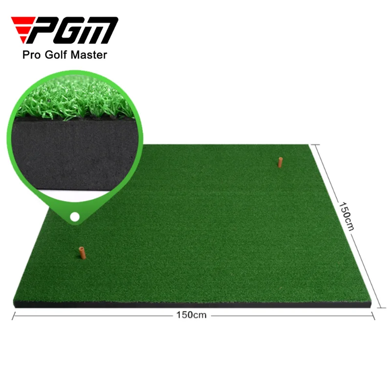 

PGM 1/1.25/1.5m Indoor Outdoor Golf Swing Trainer Artificial Putting Green Lawn Mats Driving Range Clubs Practice Cushion