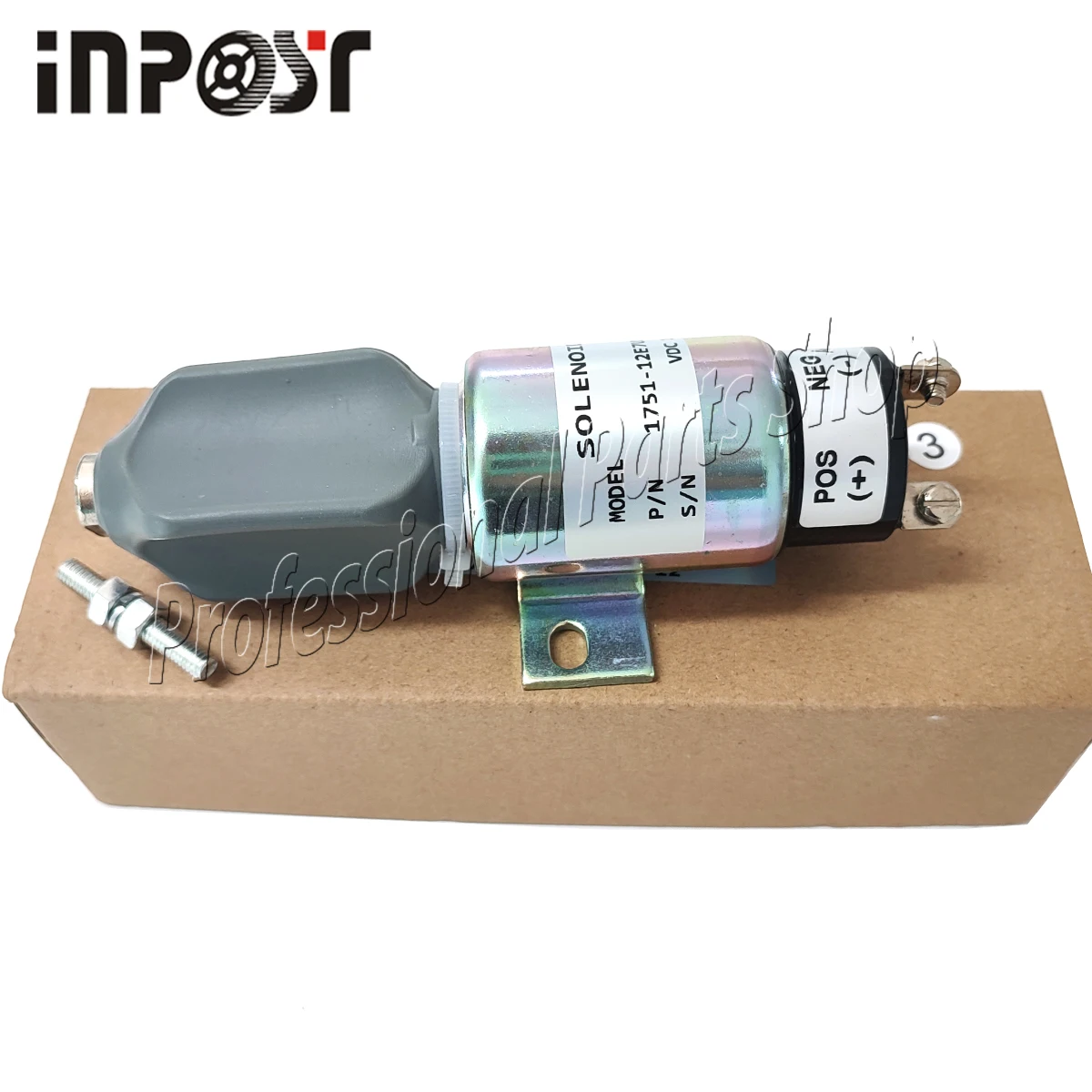 

1751-12E7U1B1S1A 1700-4082 Соленоид остановки отключения топлива 12 В для Woodward