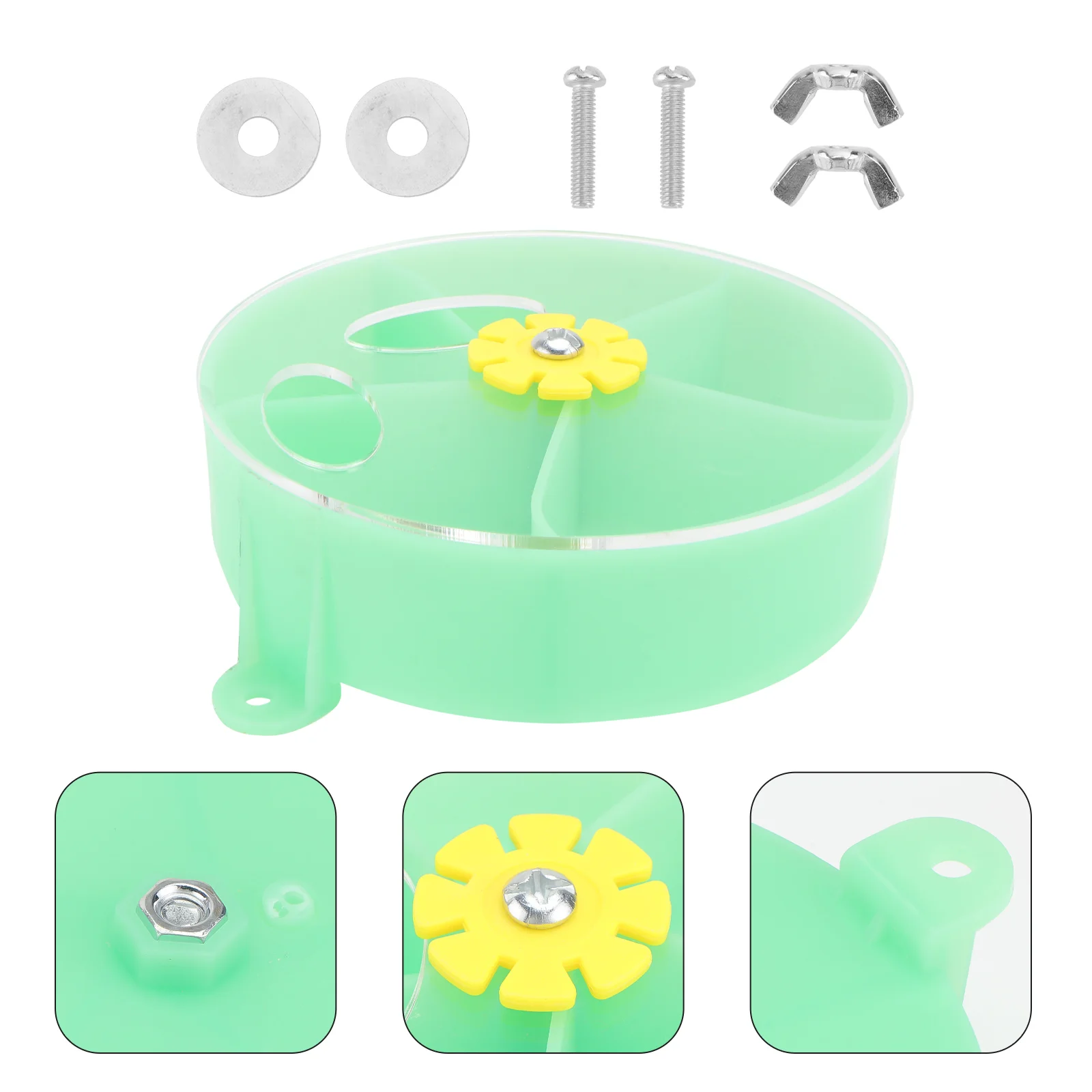 

Bird Foraging Feeder Parrot Boxhangingfeedingwheel Forage Cage Shredder