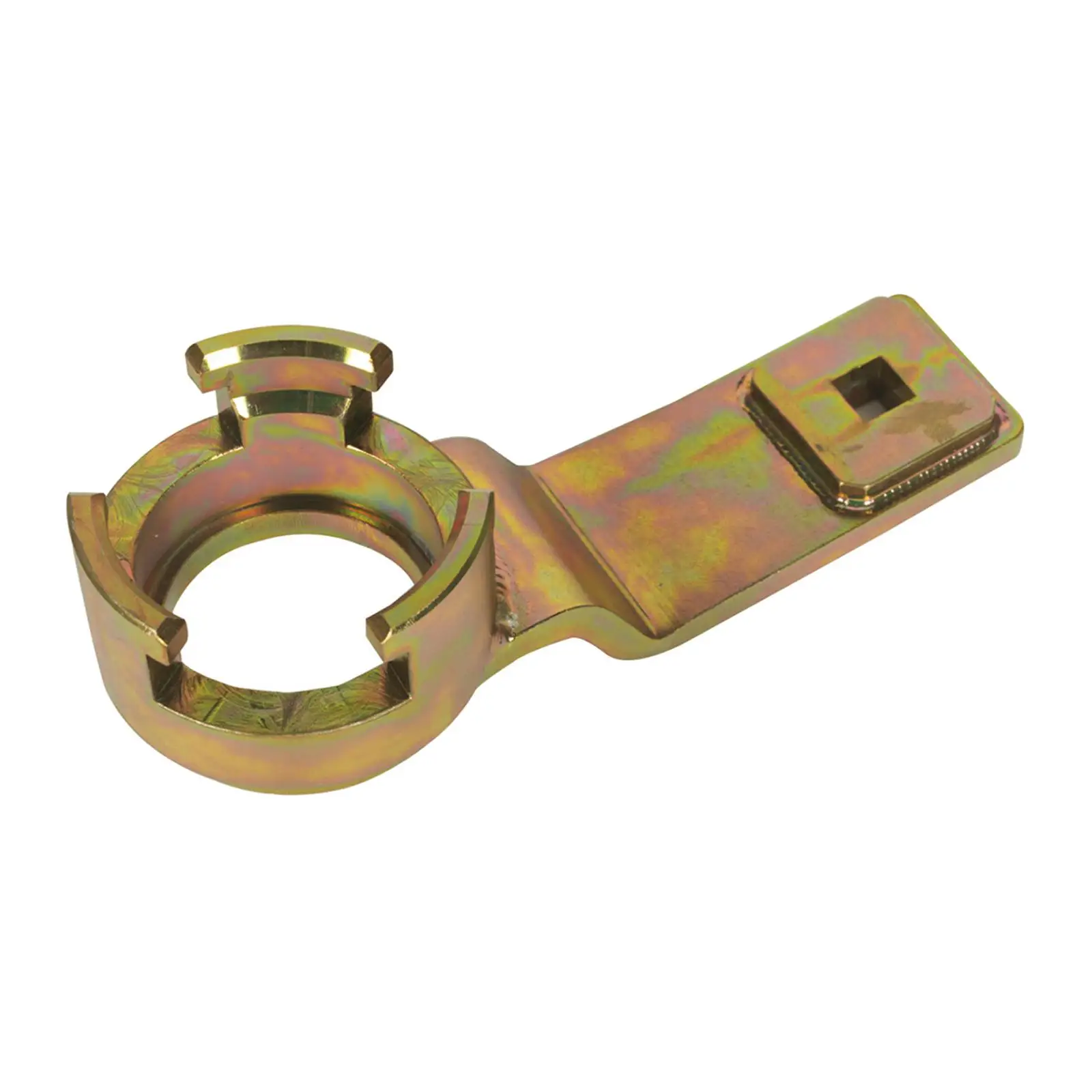 Crank Pulley Spanner Durable Flywheel Locking Tool Holding for Ford Stable Performance Easy to Install