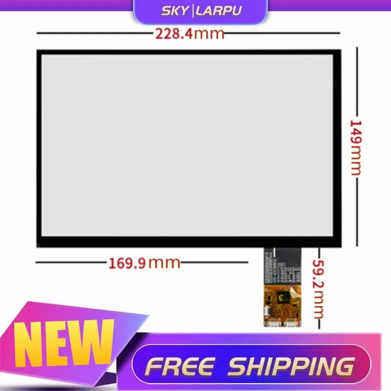 10.1''Inch 228.4mm*149mm TouchScreen BP101WX1-206 N101ICG-L21 / L11 Capacitive Handwritten Touch Panel Screen Digitizer