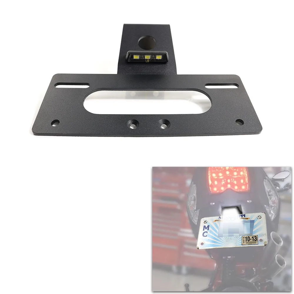 Подходит для Benelli TNT125/135 2017 2018 2019 2020 2021 2022 2023 комплект для устранения дефектов на кронштейне номерного знака