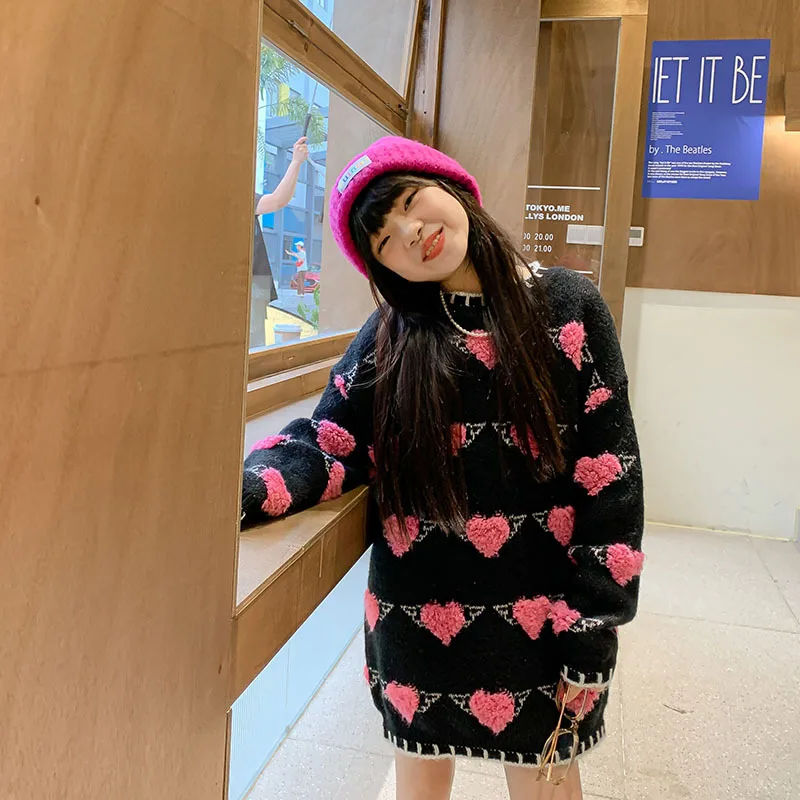 

Свитер для девочек Новинка 2022 осень-зима длинный свитер детский зимний утепленный теплый свитер 7-56