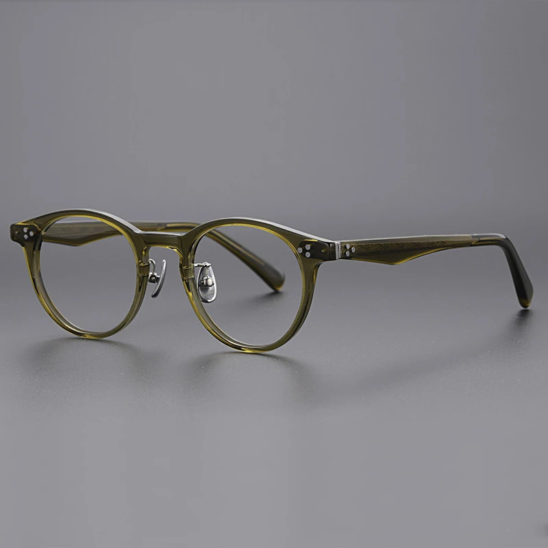 

Oval Acetate Grace handmade glasses frame Women unisex student commuter optical eyeglasses Myopia Prescription eyewear