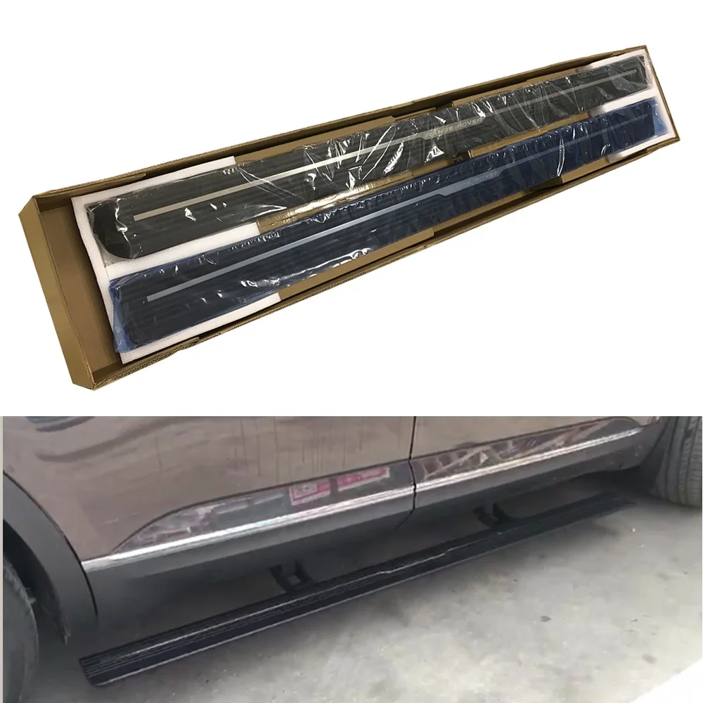 

New products electric side step car running boards for land rover velar