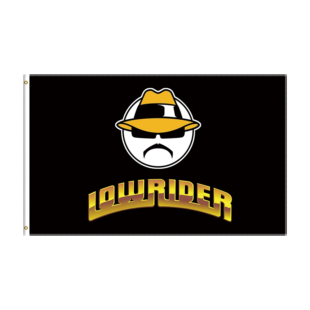 

3x5Ft Lowriders флаг гоночный автомобиль печатный баннер для декора