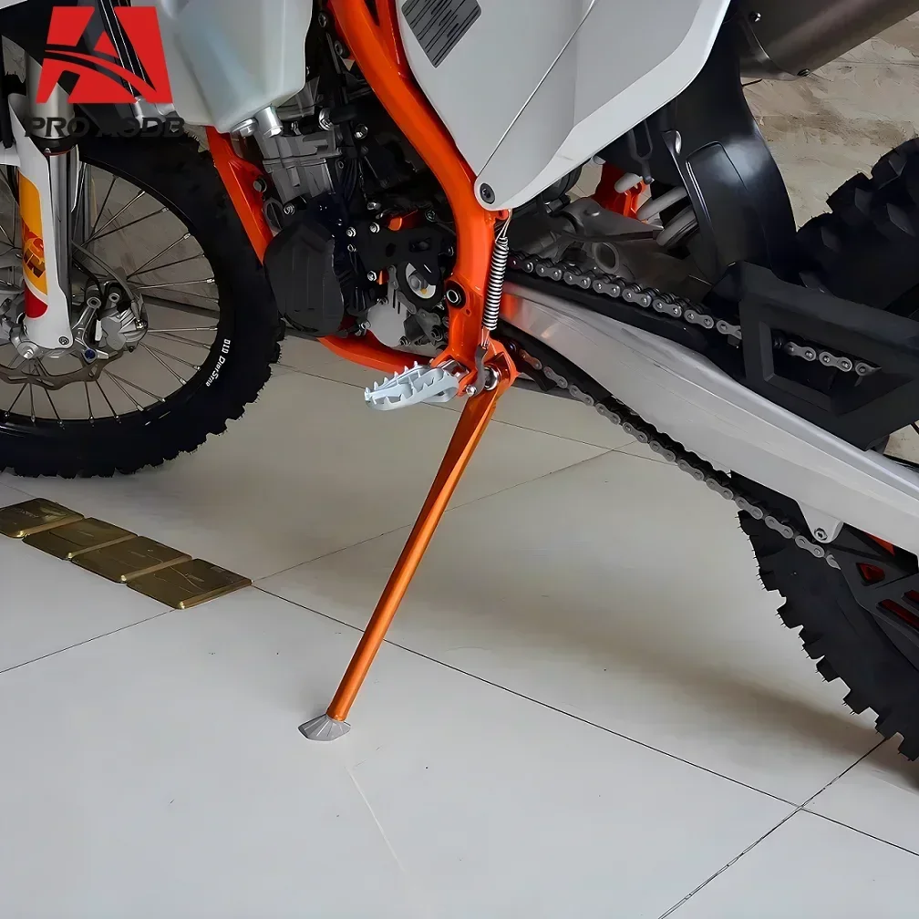 Фото Для KTM EXC 300 EXC-F 350 125 200 250 450 500 530, боковая подставка + пружинный комплект XC XCF XCW XCFW Six Days TPI 2008-2023 №2