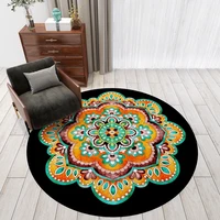 nordic ethnic style round carpet bedroom living room decorative carpet home textile decorative carpet coffee table carpet