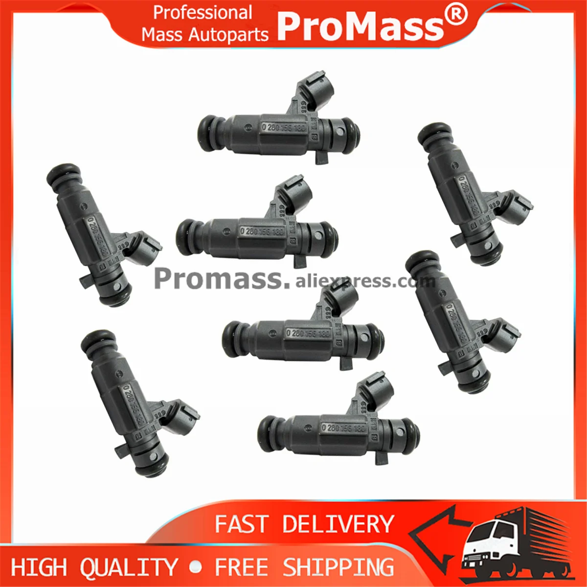 

8шт х 0280156180 079133551 B для Audi S4 A6 A8 Quattro 2004-09 VW Phaeton 2004-06 4.2L V8 топливная форсунка