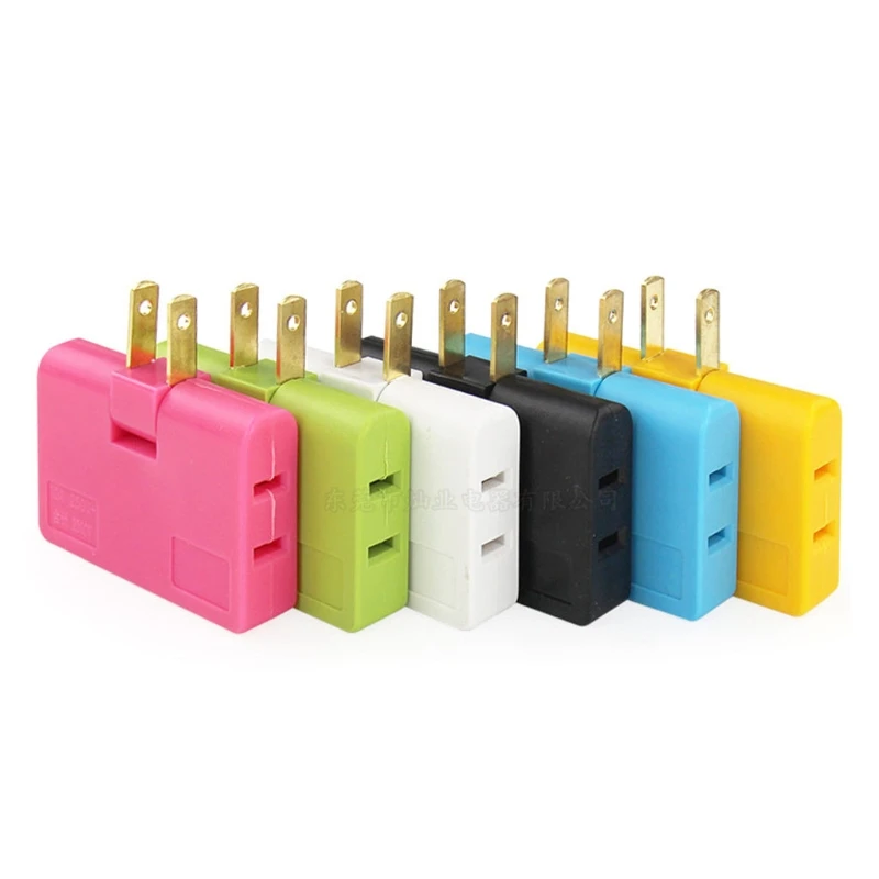 Rotatable Socket Converter Extension Plug Multi Plug Wireless Outlet Adapter Dropship