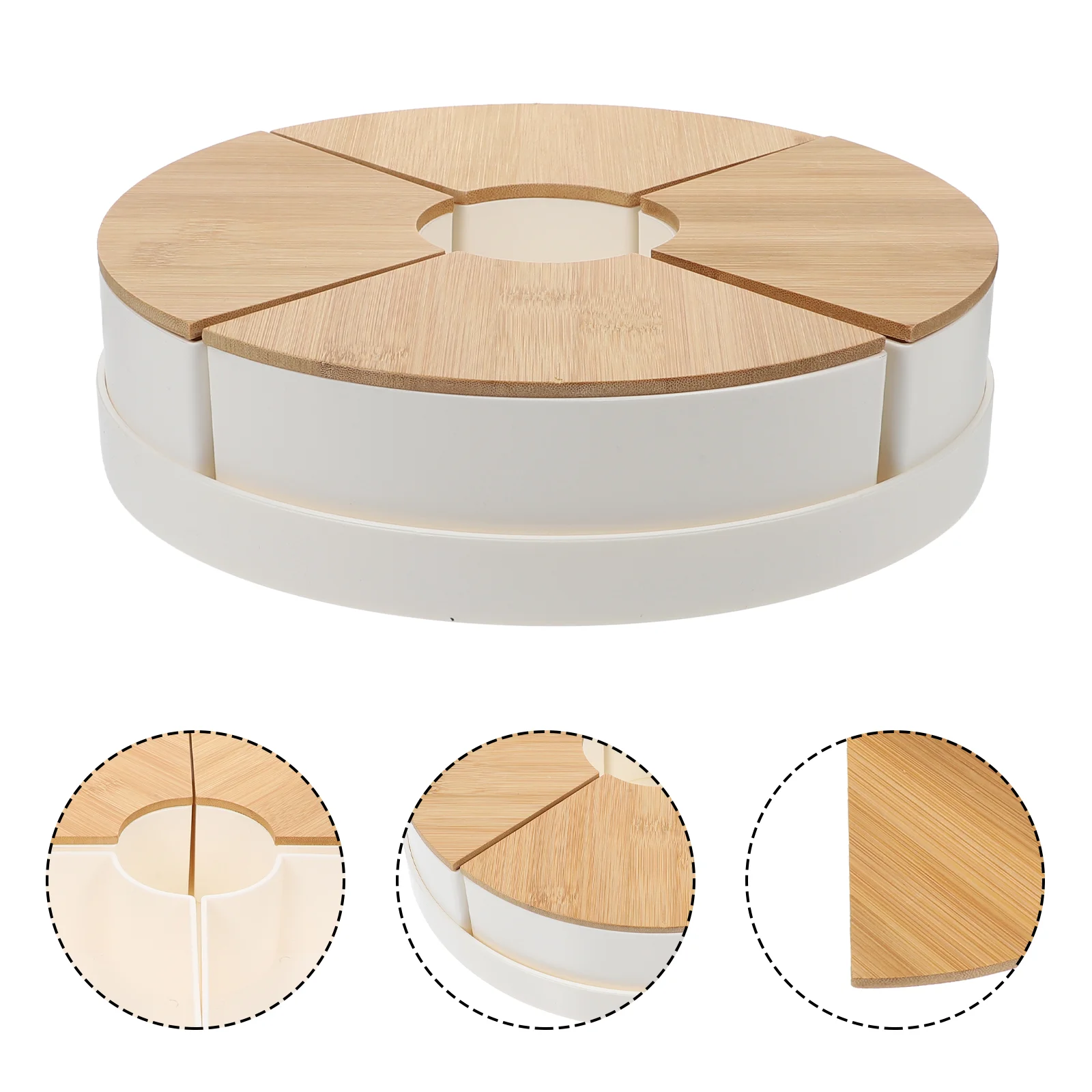 

Bowl Serving Snack Tray Divided Plate Fruit Candy Platter Box Pasta Container Dip Suger Storage Dried Nuts Grid Plates Dish