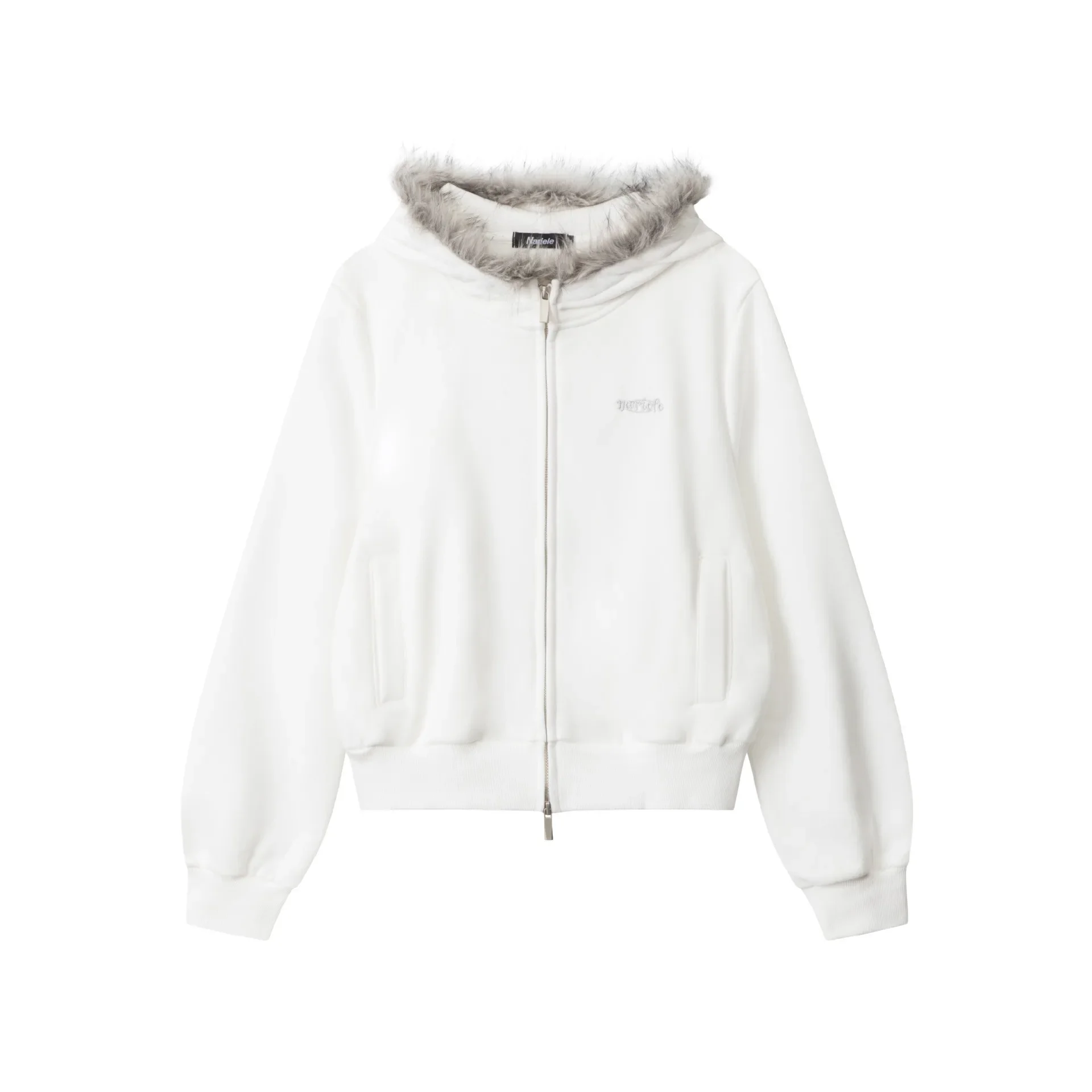 Вязаная уличная одежда на осень и зиму 2024 модные женские толстовки с капюшоном