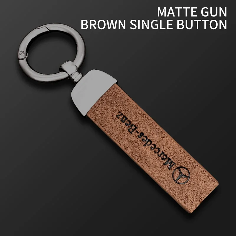 

Автомобильный винтажный кожаный брелок для ключей из цинкового сплава для Mercedes Benz AMG W177 W176 X166 X167 C257 C218 X253 C118 C117 H247