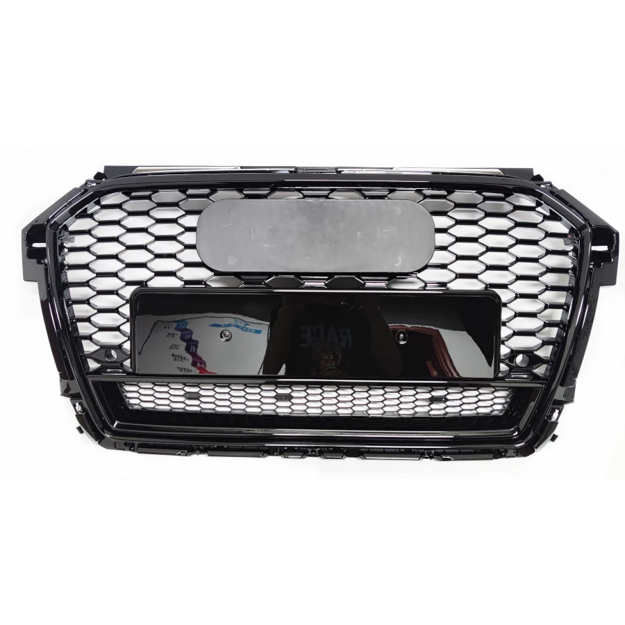 

Car Front Bumper Grille Grill for Audi RS1 for A1/S1 Grill 2015 2016 2017 2018 car accessories