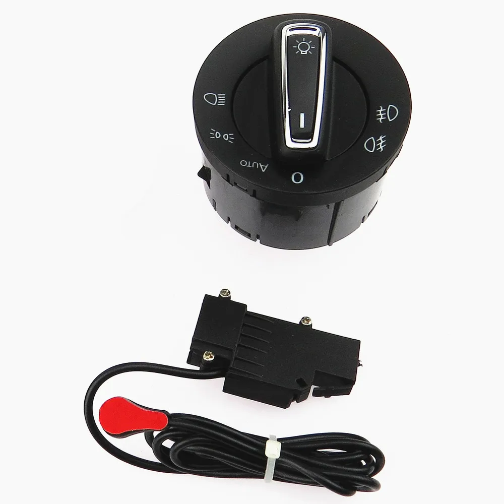 

5GG941431D Fog Lamp Headlamp Chrome Auto Switch and Sensor Module For VW Eos Golf Jetta Tiguan Touran Polo T-ROC 5GG 941 431D