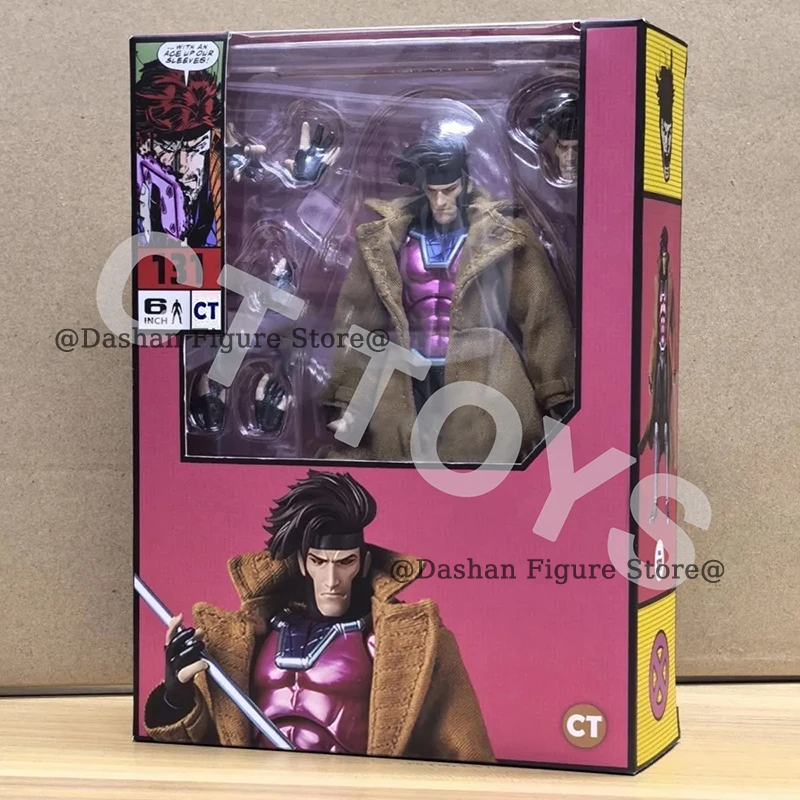 Фигурка CT Toys X-Men Gambit, 17 см, подвижная коллекция ПВХ, COMIC Ver. Mafex 131 X Мужская фигурка Remy Etienne LeBeau, модель игрушки (art.: 3920cecc29dfd) - 3920cecc29dfd
