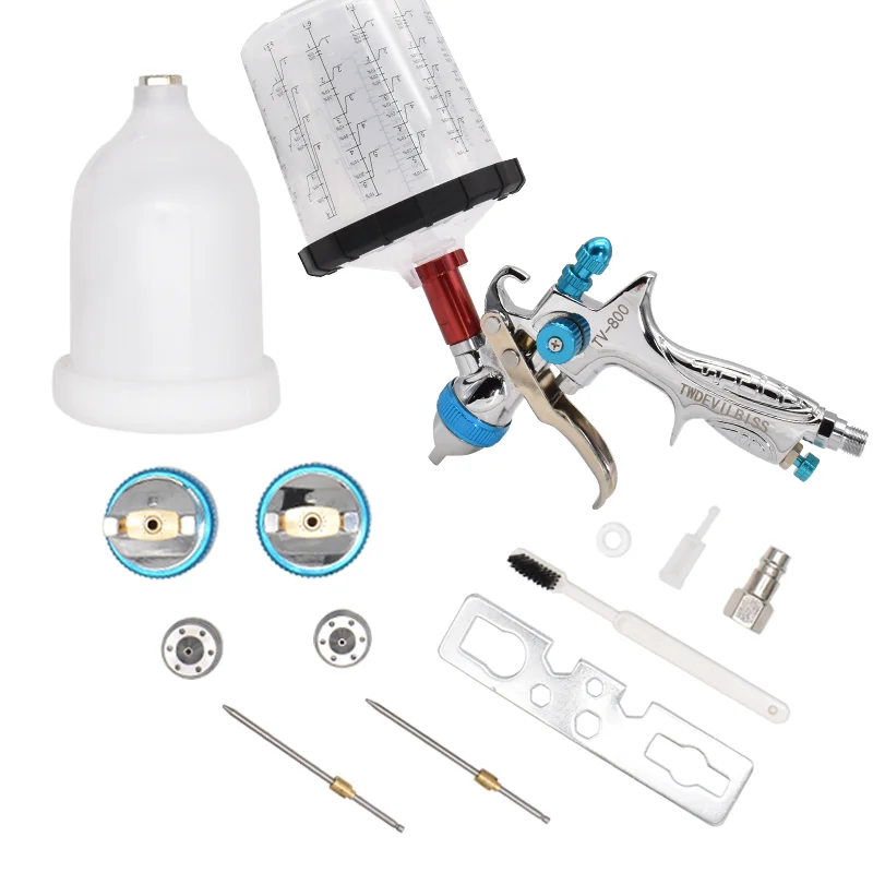 1 4 мм 7 2 0 насадка гравитационный аэрограф DIY спрей HVLP TV-800 пистолет-распылитель для