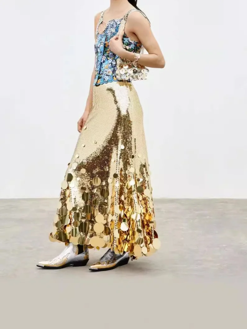 Европа и Америка новинка весны вечерняя модель Модное Длинное платье большого