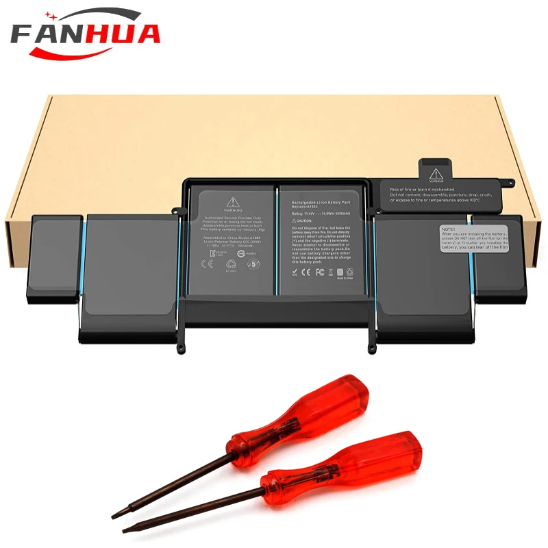 Аккумулятор A1582 A1502 11 42 в 2015 Вт/ч сменный аккумулятор для MacBook Pro 13 дюймов Retina