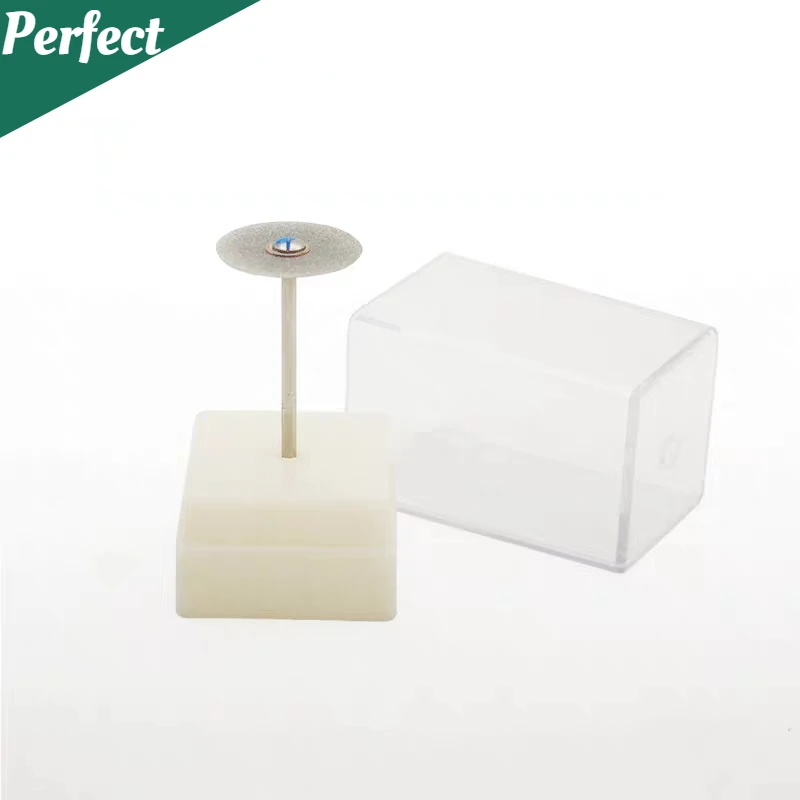 Стоматологический двухсторонний шлифовальный диск 0 03 мм алмазный режущий