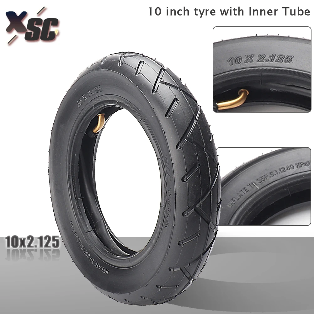 

10x2.125 Electric Scooter Balancing Hoverboard Self Smart Balance Tire 10 inch tyre with Inner Tube Dirt Pit Bike Motorcycle