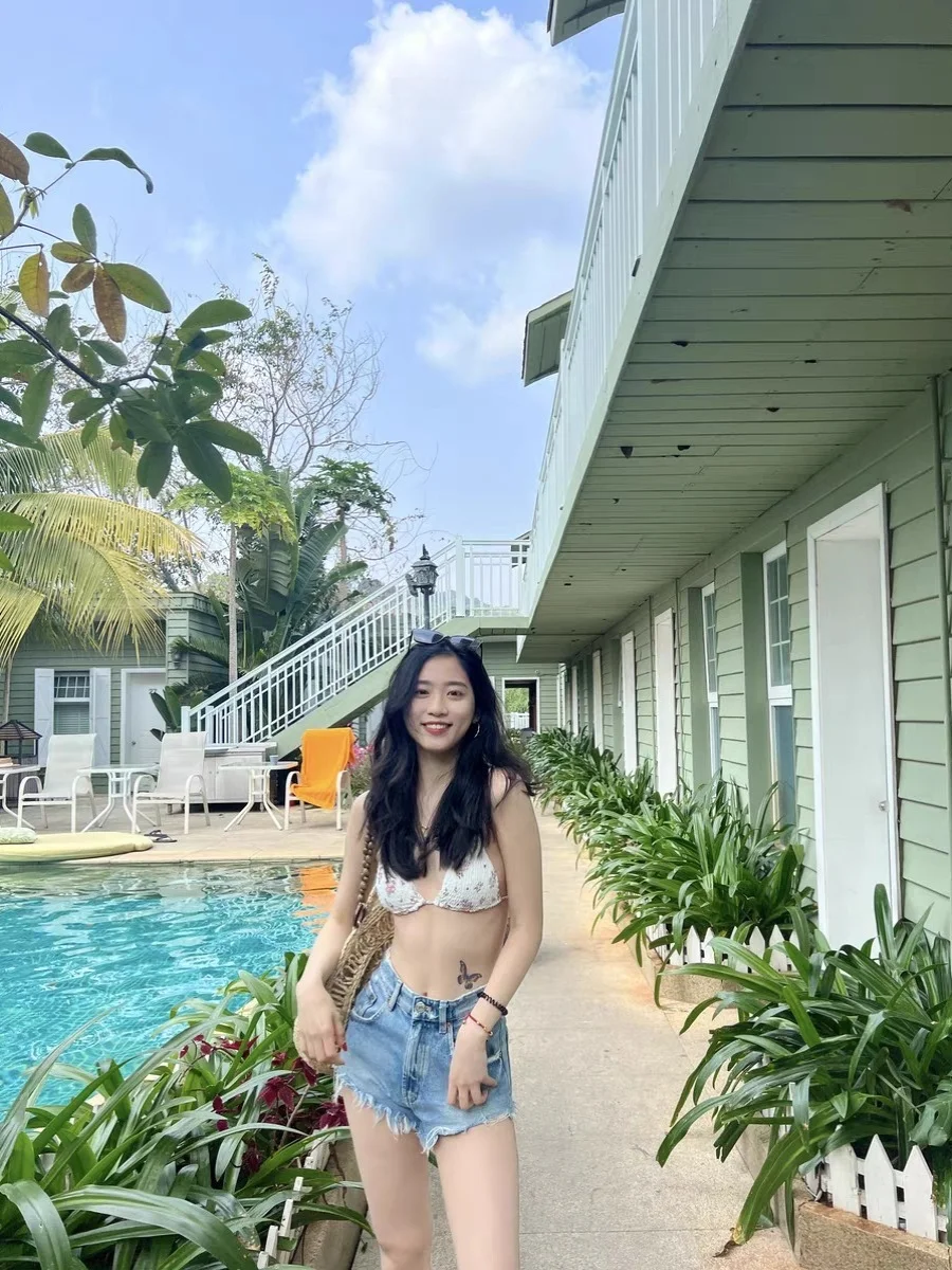 [Топ без возврата 9.9] Yws Внешняя торговля Новый контрастный цвет для похудения