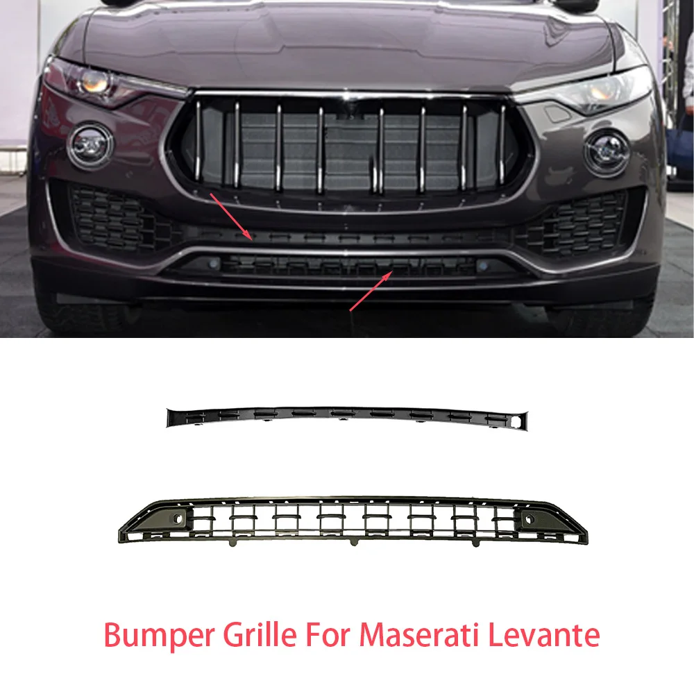 

Автозапчасти, нижняя средняя решетка, передний бампер, воздухозаборник, теплоотвод для Maserati Levante 670064651 670065942