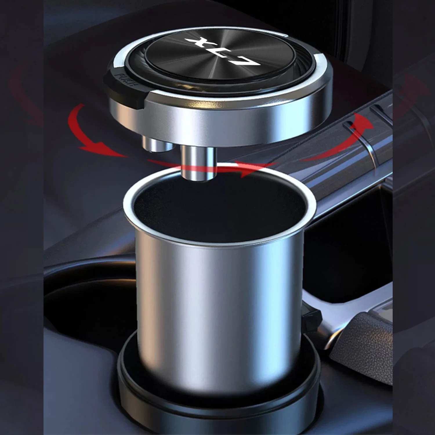 Автомобильная пепельница cenicero с текстурой автомобильных аксессуаров для Suzuki xl6