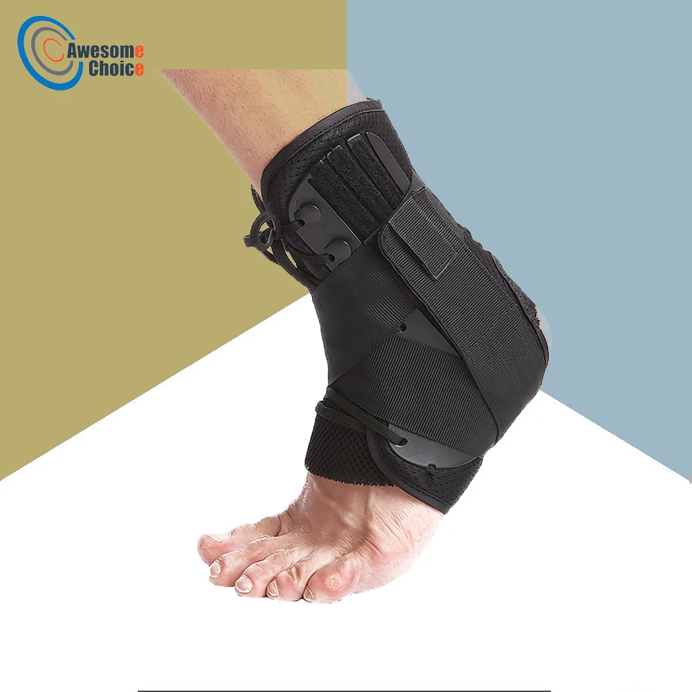 

1 шт. бандаж для поддержки голеностопа, бандаж, защита для ног, Регулируемый стабилизатор растяжения лодыжки, ортопедический стабилизатор, о...