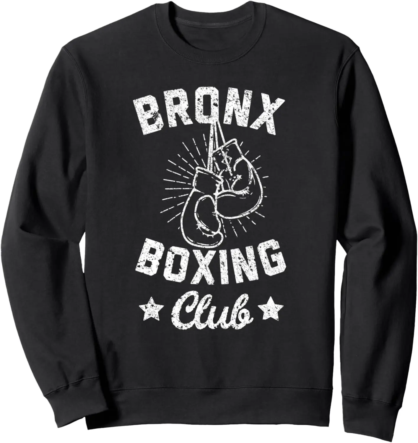 Bronx Boxing Club — винтажная толстовка с боксерскими перчатками