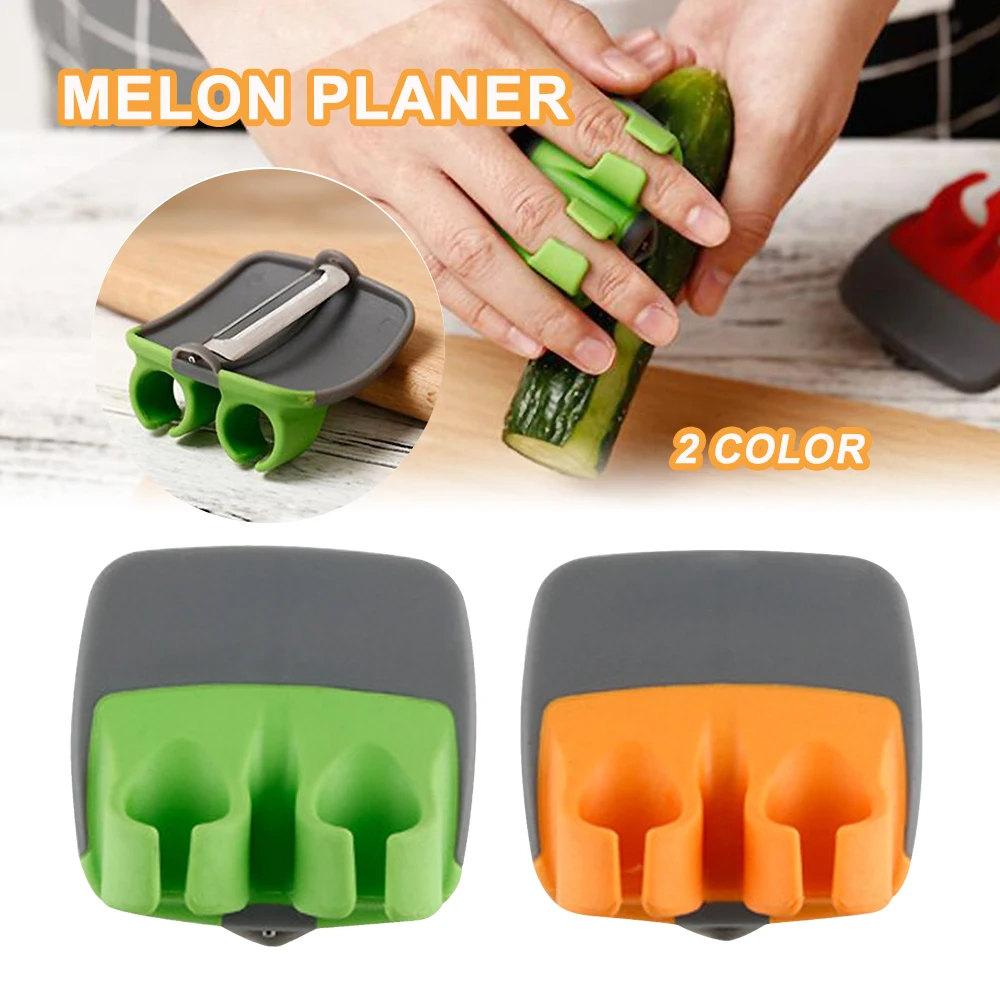 

Stainless Steel Sharp Blade Finger Fruit Vegetables Peeler Gadget Slicer Kitchen Finger Protectiver sharp blade finger peeler